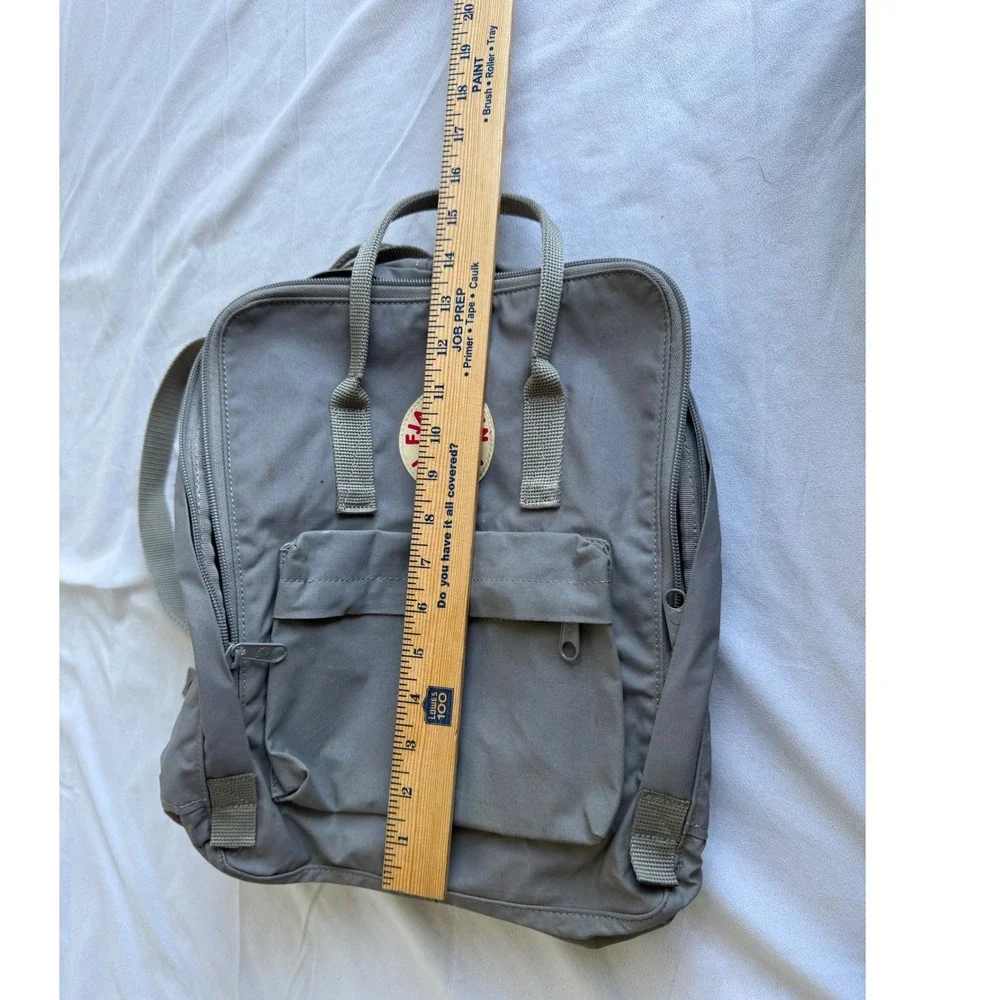 Fjallraven Kanken Classic Backpack Gray Gorpcore Minimalist Hiking School Bag